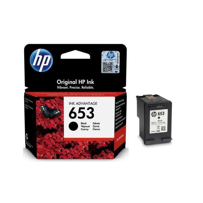 HP 653 Black. Original Ink Advantage Cartridge (3YM75AE)