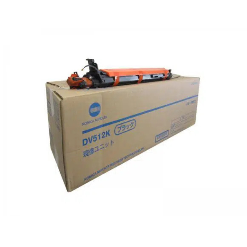 Konica-Minolta Developer Unit DV-512 Yellow- 600k (A2XN08D)
