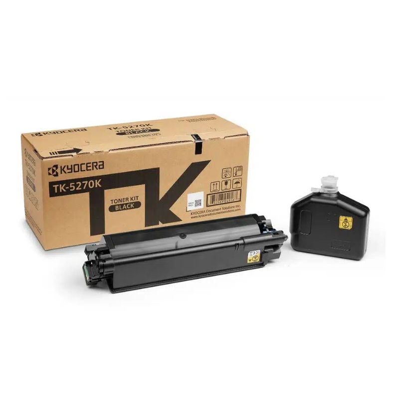Kyocera Toner TK-5270K TK5270K Toner-Kit TonerKit Black. (1T02TV0NL0)