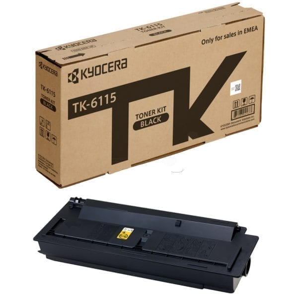Kyocera Toner TK-6115 TK6115 Black. (1T02P10NL0)(1T02P18NL0)