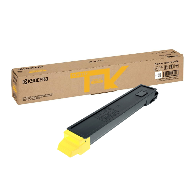 Kyocera Toner TK-8115 TK8115 Yellow- (1T02P3ANL0)